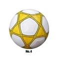 thumbnail image 6 of Aoanydony Outdoor Football Ball - Machine Sewn For Training And Sports Football Ball Sports Ball Outdoor Soccer Pentagram yellow 4, 6 of 6
