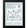 thumbnail image 2 of Rogan, Mark 19x24 Black Modern Framed Museum Art Print Titled - Bahrain Intl. Circuit, 2 of 5
