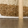 thumbnail image 4 of BoutiqueRugs Hera Farmhouse Area Rug - Machine Washable - Blue, Brown, Tan - 9'2" x 12', 4 of 14