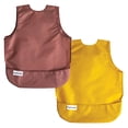 thumbnail image 1 of Tiny Twinkle - Apron Bib 2pk - Taupe + Dandelion 2-4y, 1 of 4