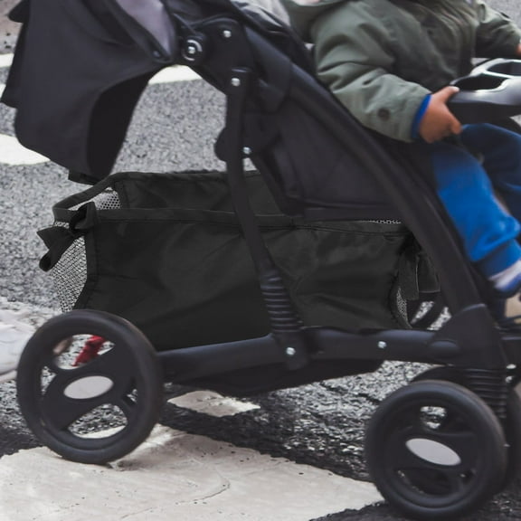 HEMOTON Stroller Bottom Organizer Case Baby Stroller Bottom Bag Universal Stroller Bottom Diaper Organizer Stroller Storage Organizer Basket