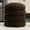 Brown, variant on Modern Round Footstool With Storage For Various Items, Black Large And Faux Leather