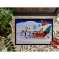 thumbnail image 3 of Corgi Highhacked Santa Claus Sleigh Door Mat, 3 of 4