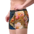 thumbnail image 2 of Fotbe Bluebird Blossom Elegance Calzoncillos Tipo Boxer con Bolsa de Soporte Total para Hombre, X-Temp Fresco, Transpirable y de Secado Rápido-X-Large, 2 of 5