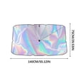 thumbnail image 3 of onlyliua ¡ ¡Ofertas Prime Day Hoy 2024! Parasol En Forma de Paraguas para Coche, Parasol En Aislamiento Térmico, para Ventana, Parabrisas Delantero, Retráctil, 3 of 7