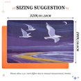 thumbnail image 2 of 32"x20" Door Mat Mat Absorbent & Non-Slip Entryway Rug Washable Floor Mat Seagulls and The Beach, 2 of 8