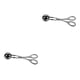 thumbnail image 2 of Yuarrent Práctico fabricante de albóndigas de cocina, Clip de albóndigas de acero inoxidable, bola de pescado, molde para hacer bolas de plata S 2piezas, 2 of 6