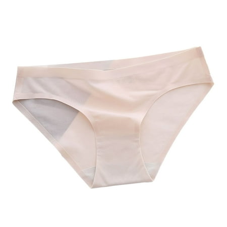 Candy Panties for Women Sexy Vs Panties for Women Custom Letter Logo Low Waist Striped Tangas No Show Bikini Custom Thongs Women Underwear Panties Thong