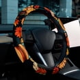 thumbnail image 6 of Thanksgiving Hat Steering Wheel Cover, Car Wheel Cover, Steering Wheel Cover - 14.5 Inch, Printing, PVC Leather, Auto Accessories, 6 of 6