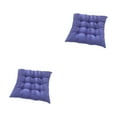 thumbnail image 3 of Langgg Coussin Imperméable pour l'Extérieur en Tissu Polyester Respirant avec Rembourrage Perlé avec Rembourrage Perlé pour Relâcher la Pression Assise Bleu Royal Ensemble de 2, 3 of 6