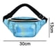 thumbnail image 2 of Riñoneras holográficas Apuakthei, cinturón ajustable para festivales, correr, riñonera impermeable con bolsillos, 2 of 5