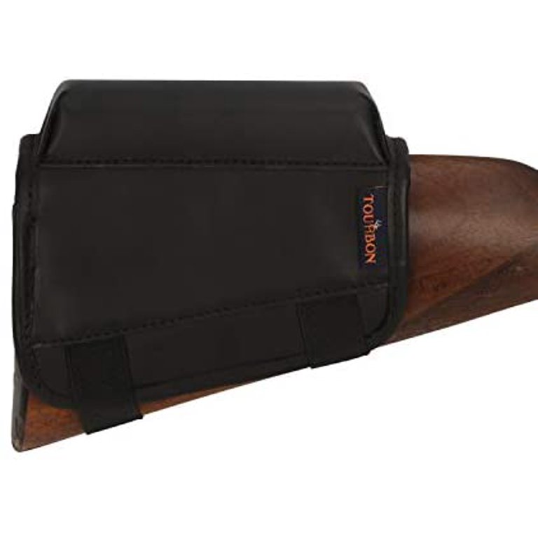 Cqc Airsoft Tactical Hunting Buttstock Cheek Rest Pouch With Ar15 Ammo Shell Carrier Case Holder