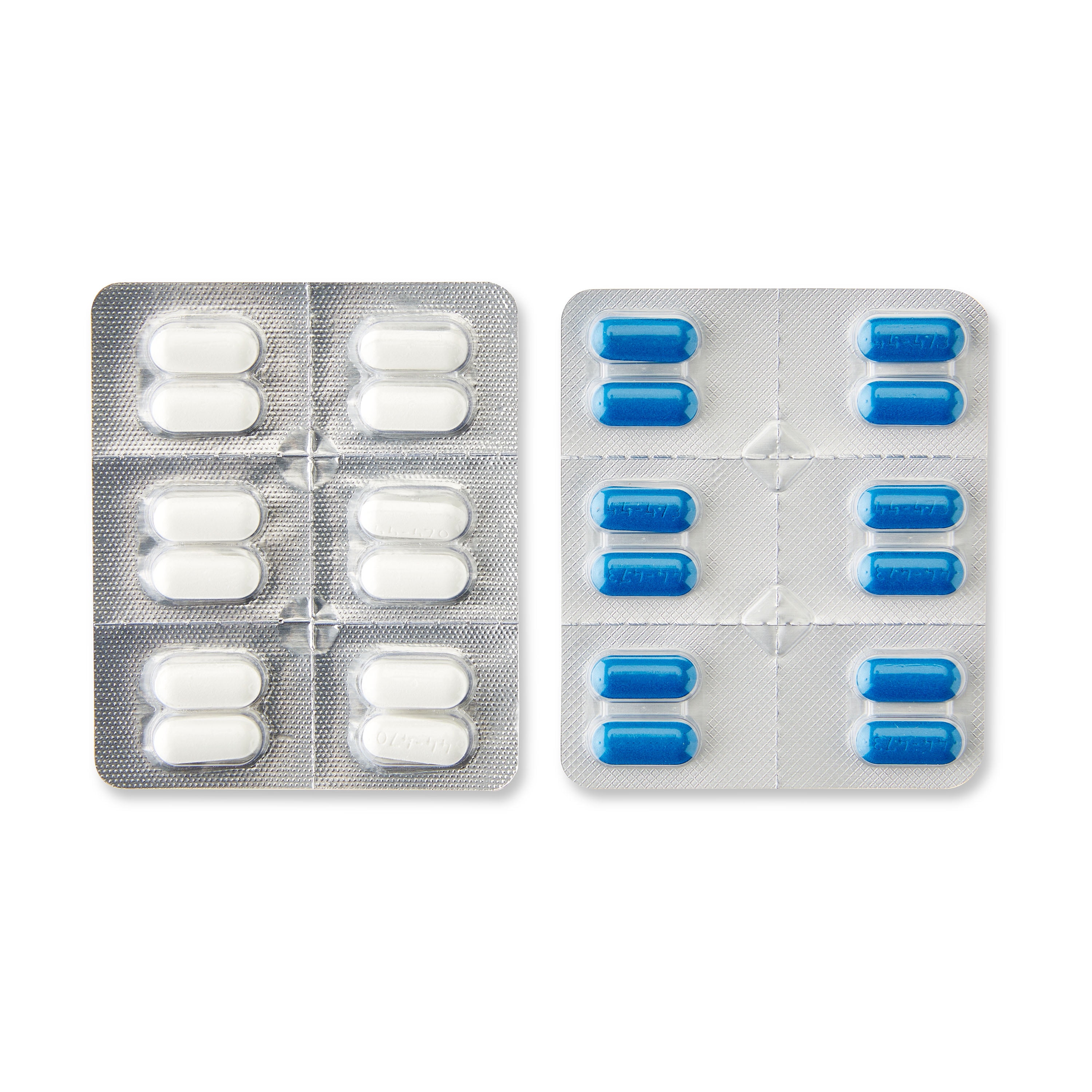 Equate Daytime & Nighttime Multi-Symptom Cold Relief Caplets Combo Pack, 24 Count (2x12 Count)