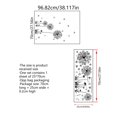 thumbnail image 5 of Jinsinto Dandelion Print Wall Sticker Removable DIY Wall Art Decor Decals Murals for Home,1set, 5 of 5