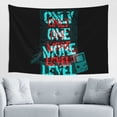 thumbnail image 1 of DouZhe Funny Game Console Sticker Slogan Tapestry Modern Wall Hanging Tapestries Dorm Room Home Decor, 60" x 40", 1 of 6