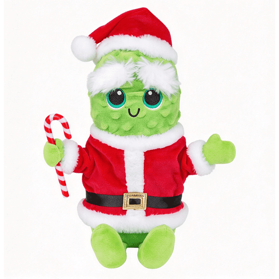 Holiday Living Pickle Christmas Musical Animated Plush Toy(1PCS)
