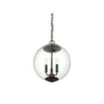 thumbnail image 4 of Trade Winds Katie Glass Globe Pendant in Oil Rubbed Bronze, 4 of 6