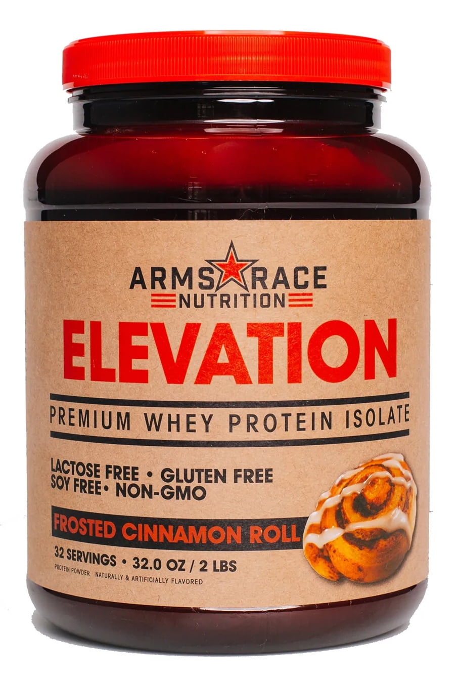 Arms Race Nutrition ELEVATION Premium Whey Protein Isolate, 32