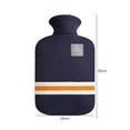 thumbnail image 3 of Bolsas de agua caliente con relleno de agua de 2000 ml para invierno a prueba de frío para mujeres (azul oscuro) Likrtyny Libre de BPA, 3 of 3