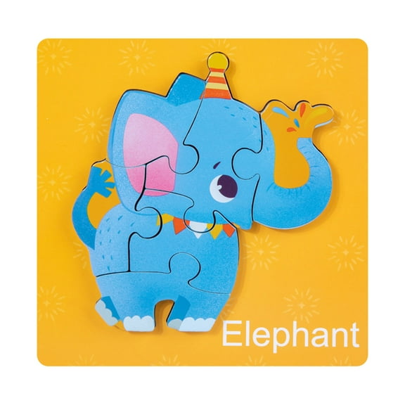 Black-Friday Deals 2021 Toys Deals Wooden Puzzles For Toddlers Animal Shape Montessori Toy Puzzles Gifts Thanksgiving Christmas Gifts for Kids