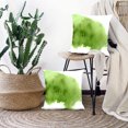 thumbnail image 5 of LALILO Throw Pillow Covers Green Spot Watercolor Trendy Tint Cushion Cover 18" x 18", 2 Pack, 5 of 6