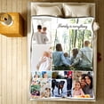 thumbnail image 5 of Customized Photo Collage Blanket-Wedding Blanket. Soft Fleece Throw Blanket, Personalized Picture Blanket. Gift for Wedding, Christmas, Birthday & Anniversary.(Photo Blanket- 07, 50" X 60") Blankets, 5 of 5