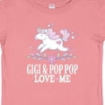 thumbnail image 4 of Inktastic Gigi and Pop Pop Unicorn Girls Baby T-Shirt, 4 of 5