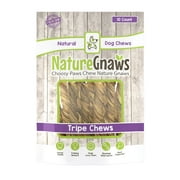 Nature Gnaws Tripe Twists Dog Chews, 4-5", 10 Count