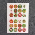 thumbnail image 4 of 480PCS Christmas Number Sealing Sticker Adhesive Round Christmas Tree Elk Star Decals Decoration for Cookies Bag Gift Box Packaging, 4 of 8