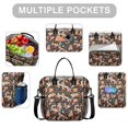 thumbnail image 2 of Pioneer Flower Floral Print Pattern Womens Lunch Box for Work,Insulated Large Lunch Bag,Leakproof Adult Lunch Bag for Work,Beach,Travel,Picnic,Camping, 2 of 6