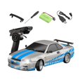 thumbnail image 1 of Coche de Juguete Deportivo de Deriva Strade Fareast Limited RC Escala 1:18 Plateado, 1 of 8