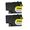 2 Yellow, variant on Compatible LC406 Ink Cartridge Replacement LC 406 for Brother MFC-J4335DW MFC-J4345DW MFC-J4535DW XL Printer - 4 Pack