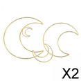 thumbnail image 1 of Paquete de 2-4 piezas de 4 aros, marco de alambre, suministros de corona, telón de fondo, 2 piezas, 1 of 8