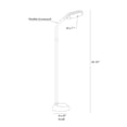 thumbnail image 5 of Brightech Litespan - Bright LED Floor Lamp for Crafts and Reading, Estheticians' Light for Lash Extensions, Adjustable Gooseneck Standing Lamp for Living Room, Bedroom and Office - Natural Wood, 5 of 7