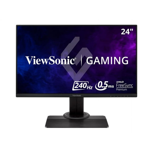 ViewSonic OMNI Gaming XG2431 - LED monitor - gaming - 24" (23.8" viewable) - 1920 x 1080 Full HD (1080p) @ 240 Hz - Fast IPS - 300 cd/m�� - 1000:1 - DisplayHDR 400 - 0.5 ms - 2xHDMI, DisplayPort - speakers