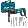 thumbnail image 1 of Rotomartillo Cincelador Sds Plus Makita Mod: Hr2475 + Brocas azul Estándar, 1 of 3