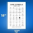 thumbnail image 2 of Care Symbols Laundry Guide - Laundry Care Instructions - Fabric Care Guide - Washing Guide Visual Aid, 2 of 2