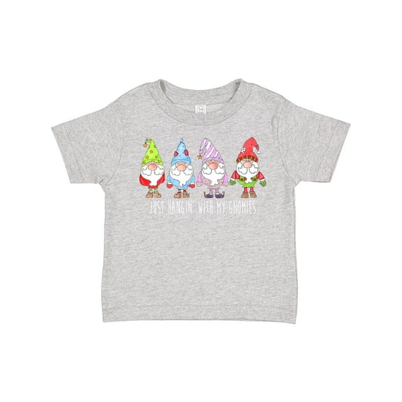 Inktastic Christmas Hangin with My Gnomies Boys or Girls Toddler T-Shirt