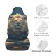 thumbnail image 4 of Balery Starry Sky Meditating Lion Funda de Asiento para Auto con Diseño - Cubierta Frontal Suave y Transpirable con Protector Antideslizante- 1 Unidad, 4 of 5