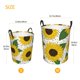 thumbnail image 3 of Fotbe Sunflowers Cesto de Ropa con Asas, Cesto Impermeable de Gran Capacidad, Bolsa de Lavado para Dormitorio, Cesto de Ropa con Ruedas y Asas-Small, 3 of 6