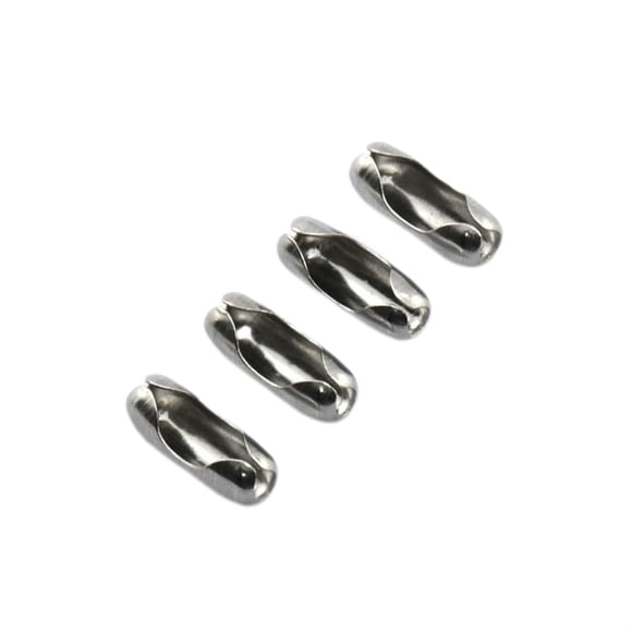 Conector de Cadena de Bolas Billuyoard 50 Piezas Plata HA063817-02