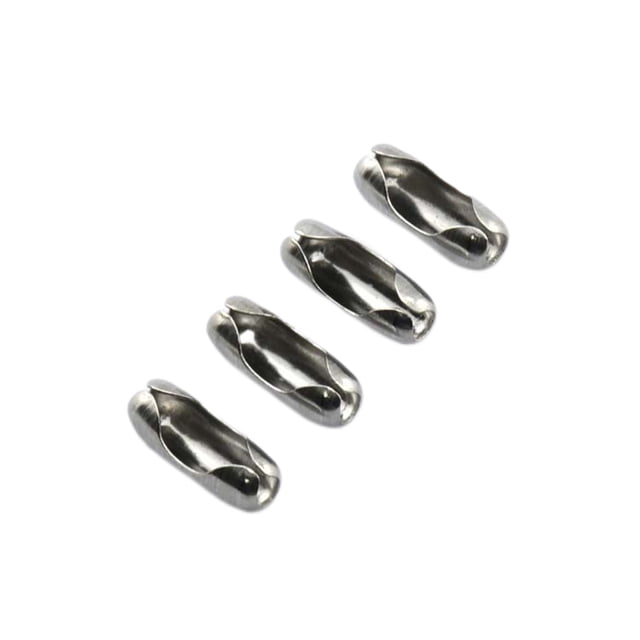 Conector de Cadena de Bolas Billuyoard 50 Piezas Plata HA063817-02