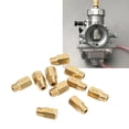 thumbnail image 4 of Chorro Principal De Carburador, Boquilla Principal De Carburador De Alta Dureza Metal 5,2x0,75mm Rosca 0,45 Pulgadas De Largo Reemplazo Para Mikuni VM TM TMX Para Mantenimiento ANGGREK Otros, 4 of 8