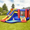 thumbnail image 3 of Gymax Inflatable Water Slide Bounce House Bouncing Castle w/ 480W Blower, 3 of 10
