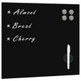 thumbnail image 3 of vidaXL Wall Mounted Magnetic Whiteboard Glass 39.4"x23.6", 3 of 30