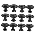 thumbnail image 4 of WHAMVOX  12 Pcs Matte Cabinet Door Handle Matted Black Knobs Home, 4 of 8
