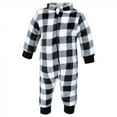 thumbnail image 4 of Hudson Baby Infant Boy Plush Jumpsuits, Gray Penguin, 9-12 Months, 4 of 4