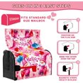 thumbnail image 5 of Valentines Day Mailbox Cover Magnetic Standard Size 21 X 18 Waterproof Post Box Cover Wraps Garden Yard Decor for Outdoor (Valentine''s Day 77), 5 of 6