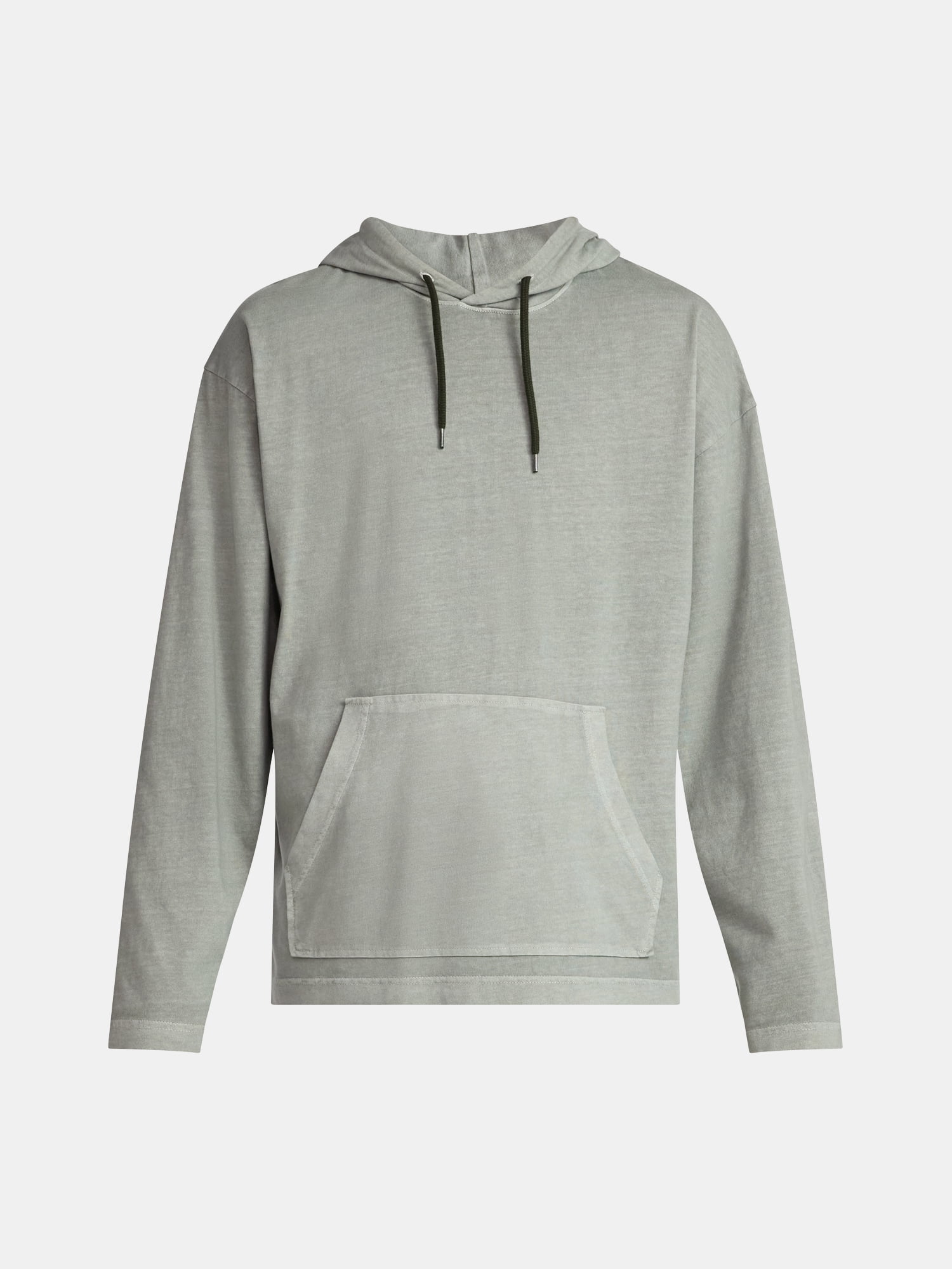 No Boundaries Men's & Big Men's Cotton Long Sleeve Jersey Tee Shirt Hoodie, Sizes XS-5XL