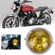 thumbnail image 5 of Luz decorativa para motocicleta, faro delantero para motocicleta con lente amarilla retro, rendimiento de primera categoría, 5 of 9